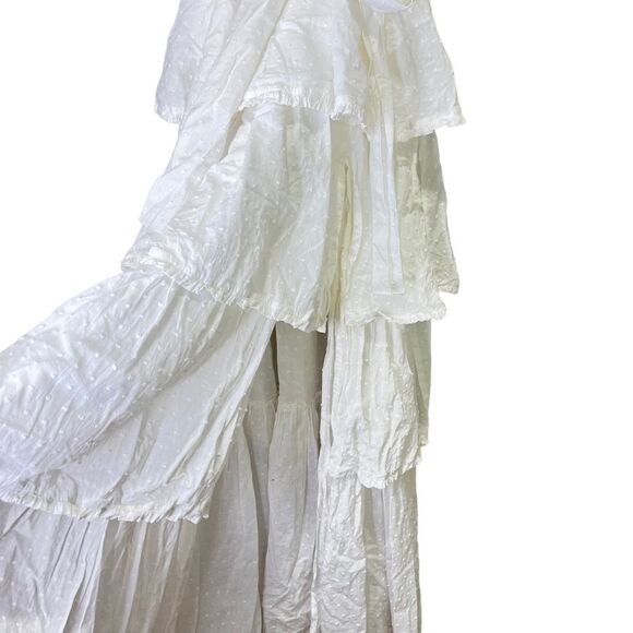 NEW V. Chapman Angelina Dress in White Meringue Size 0 - Picture 9 of 16